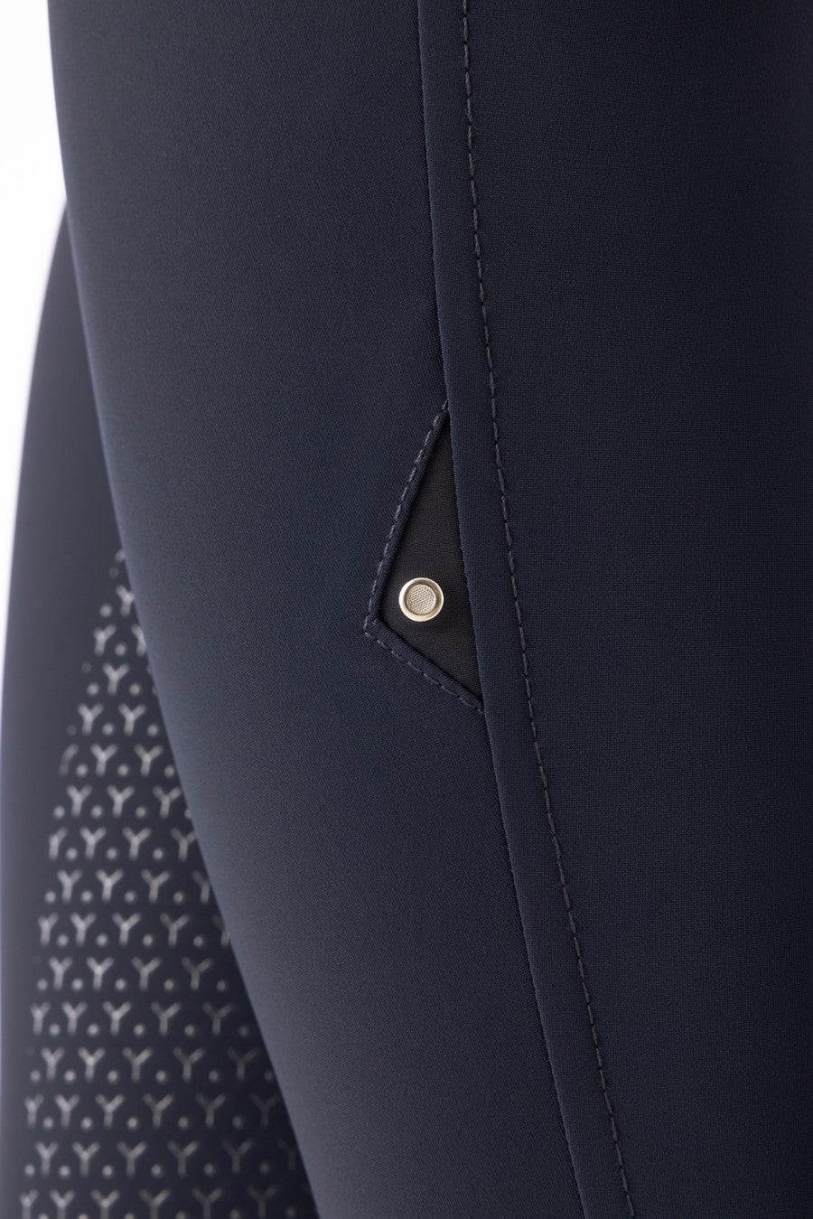 Equiline riding breeches ladies full grip Ceriek Navy