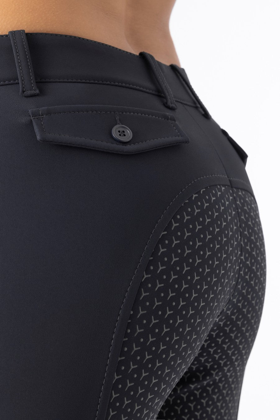 Equiline riding breeches ladies full grip Ceriek Navy