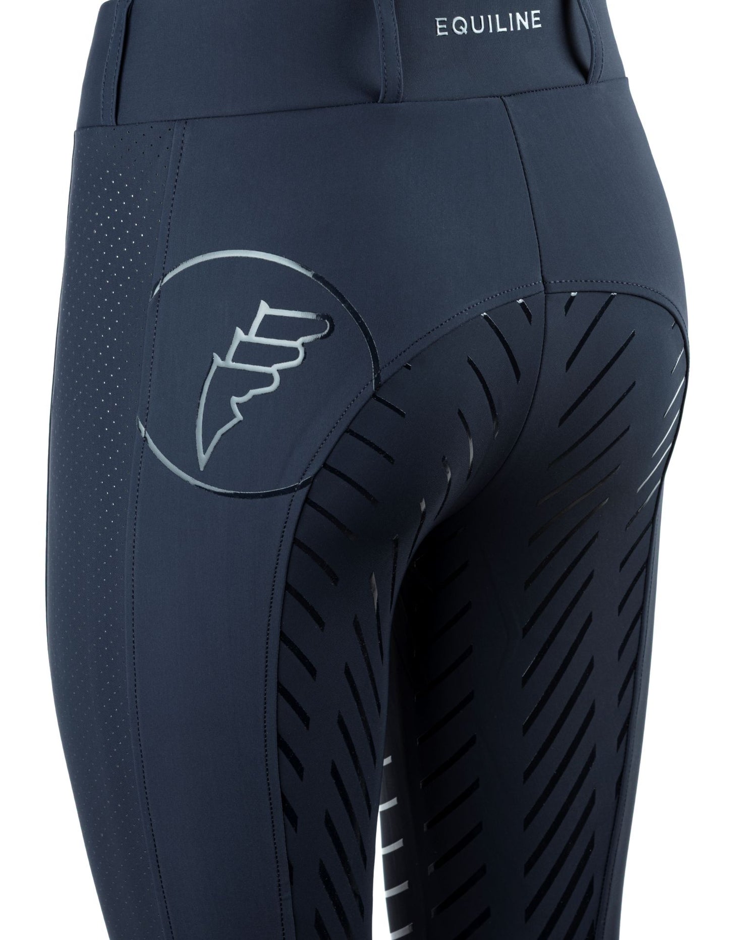 Equiline riding leggings full grip women Ceberfh Navy