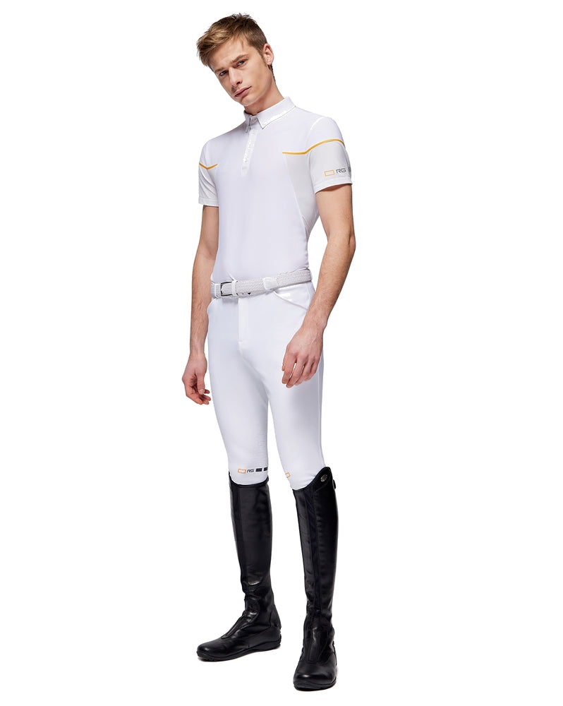 RG Competition Shirt Short Sleeves Men White