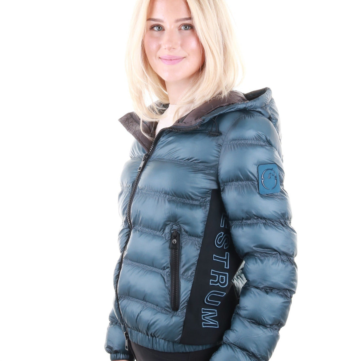 Vestrum padded jas dames Pusan Powder Blue