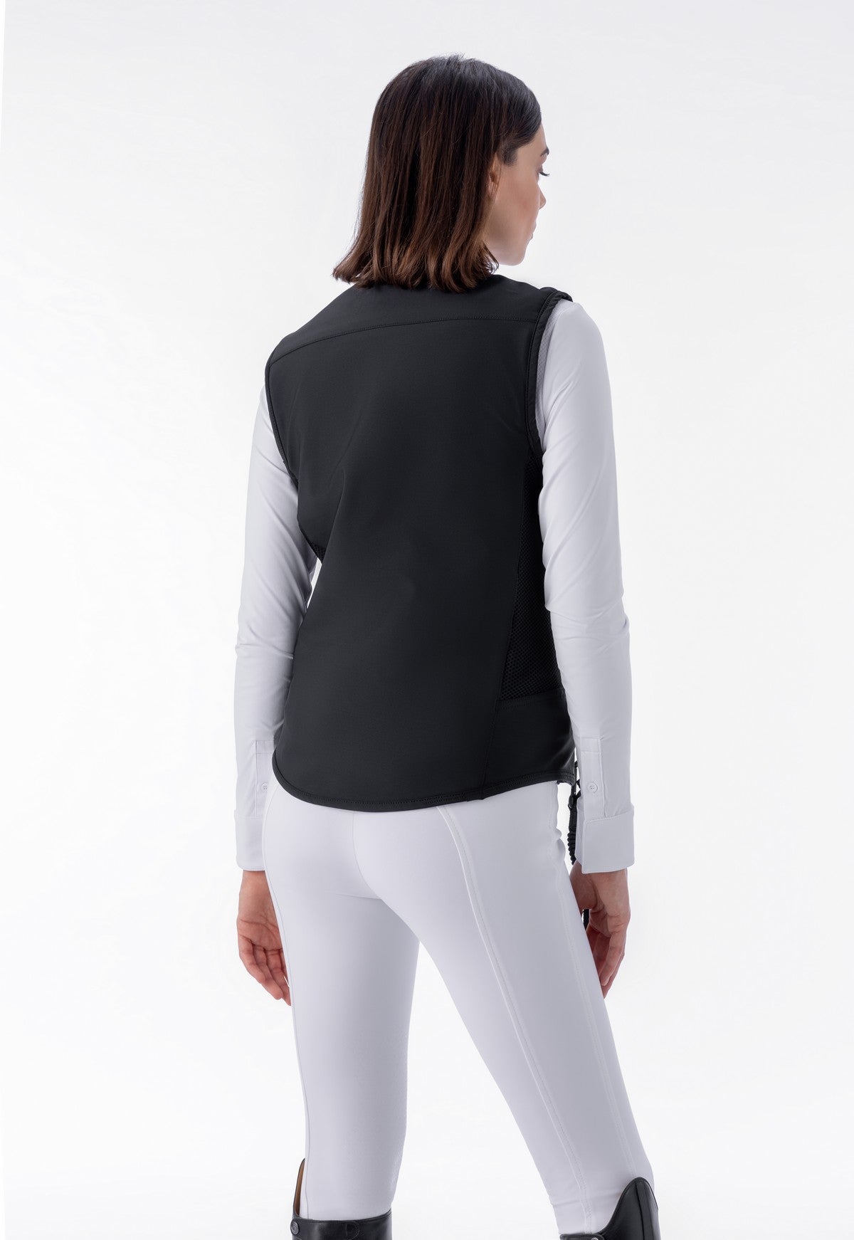 Equiline Airbagvest Aerix Strass Zwart