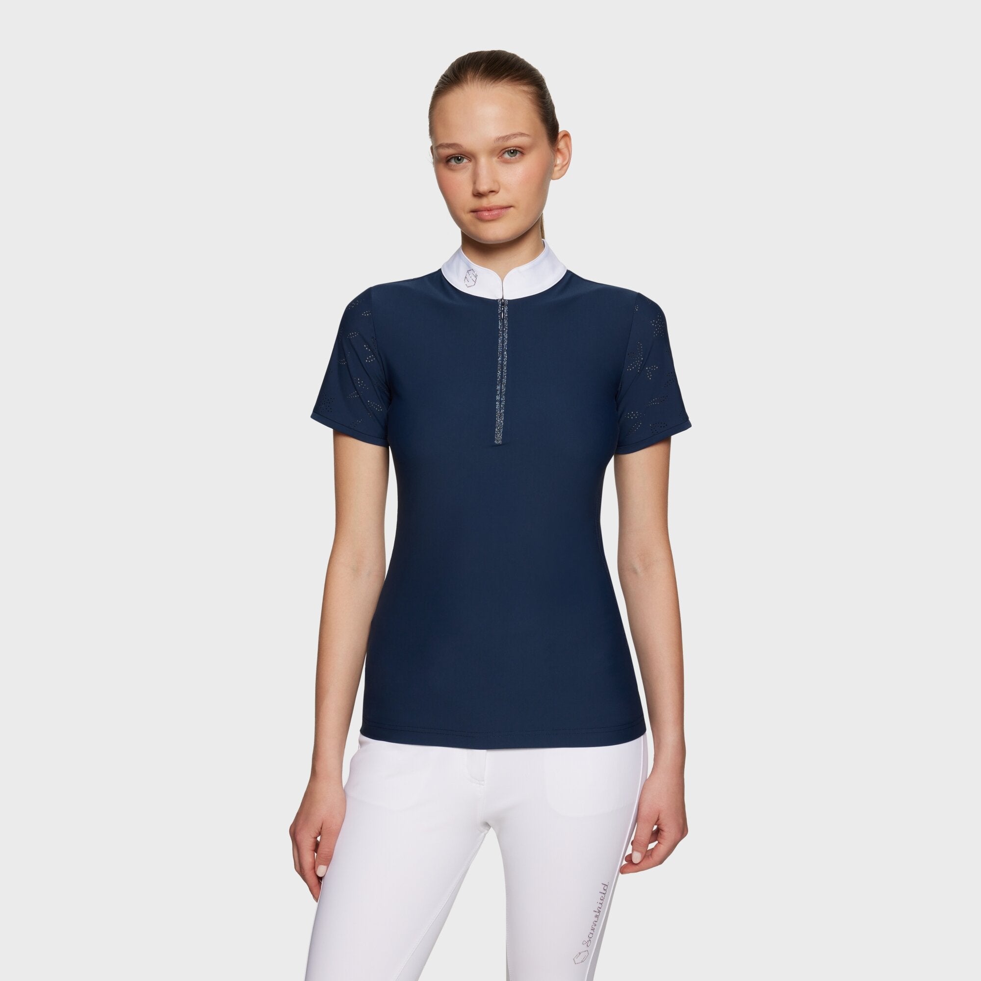 Samshield Wedstrijdshirt Korte Mouwen Dames Aloise Air Cosmic Blue