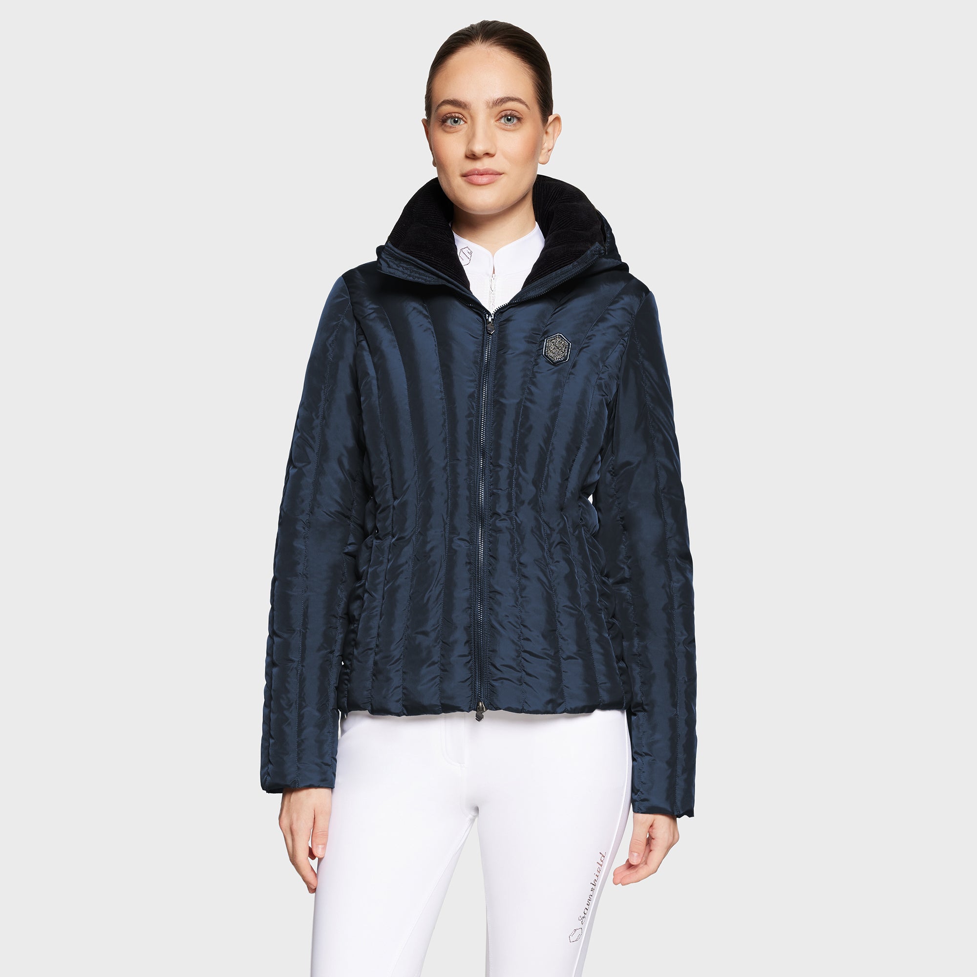 Samshield gewatteerde jas dames Courchevel Navy Navy