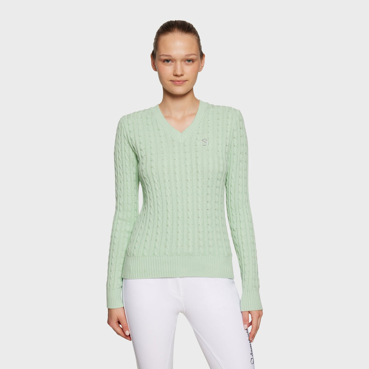 Samshield pullover ladies Lisa Twisted Pistaccio – Horse Riders Classics