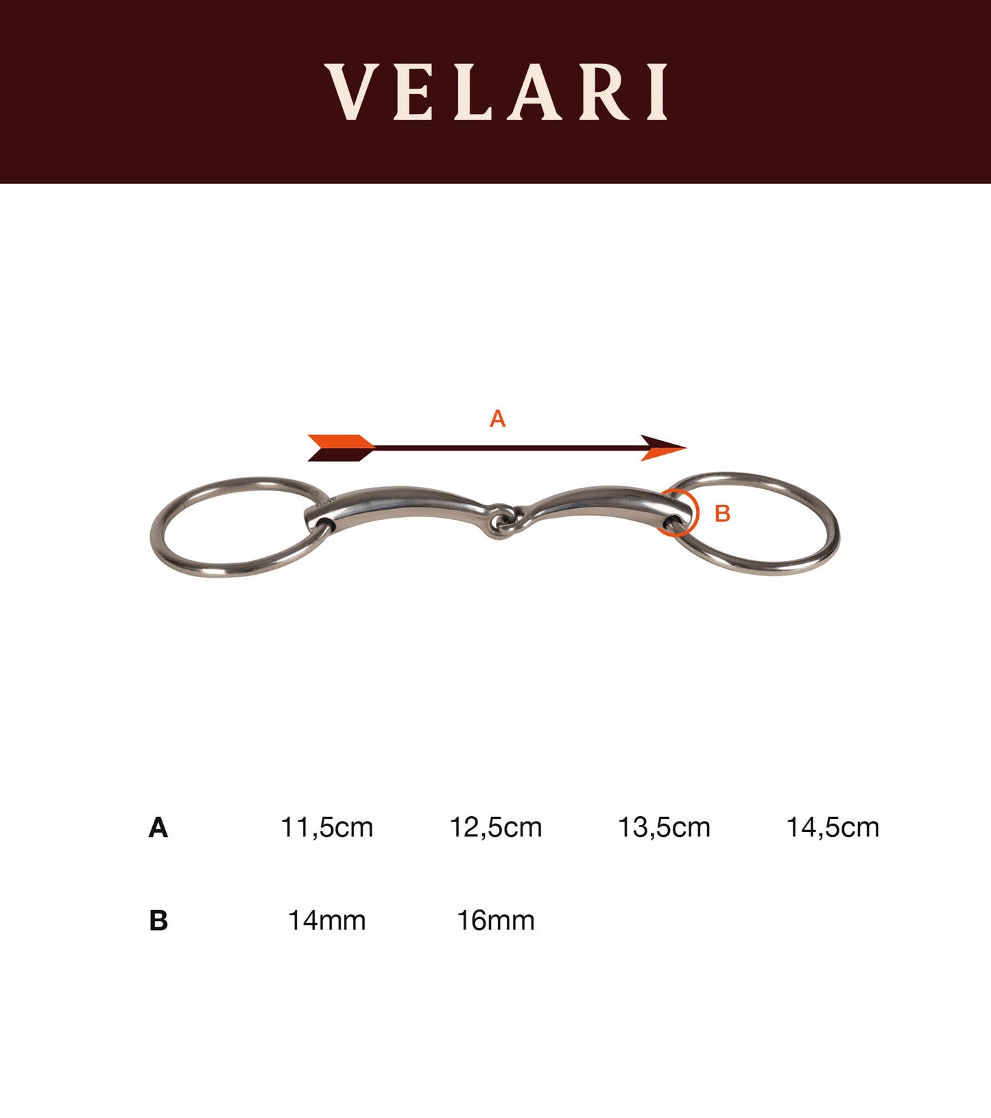 Velari Watertrens Enkelgebroken Sweet Copper 14 mm