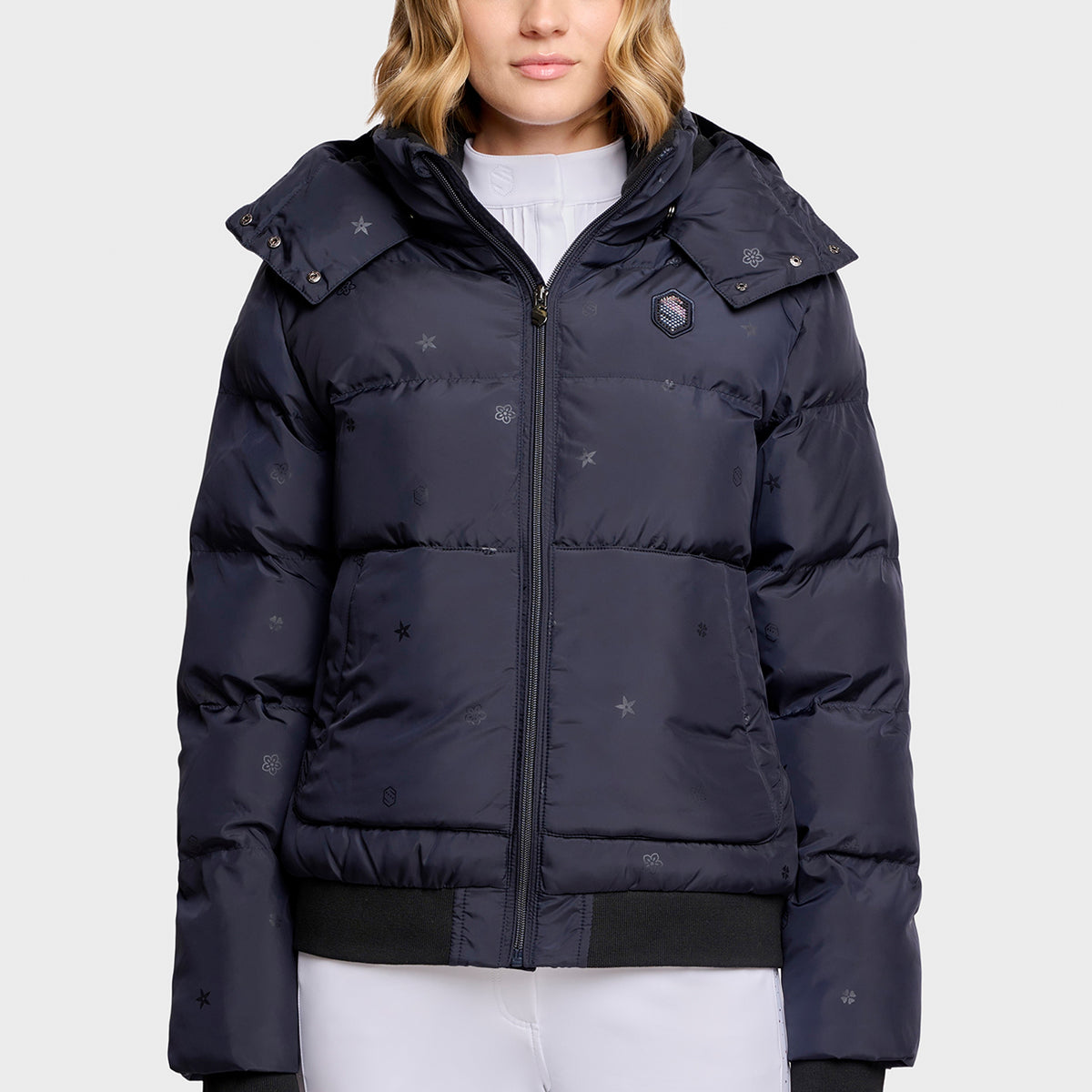 Samshield Women's Bomber Jacket Billie Emblem Edition Navy