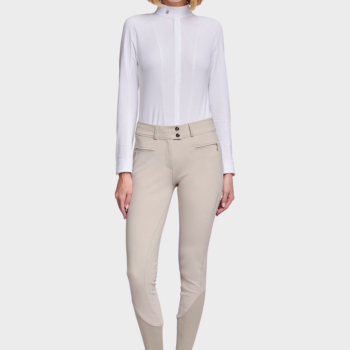 Samshield Breeches Knee Grip Women Chloe Crystal Beige