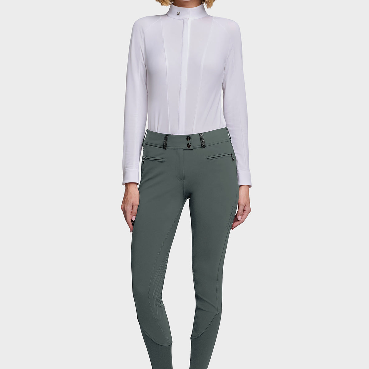 Samshield Breeches Knee Grip Women Chloe Crystal Dark Forest