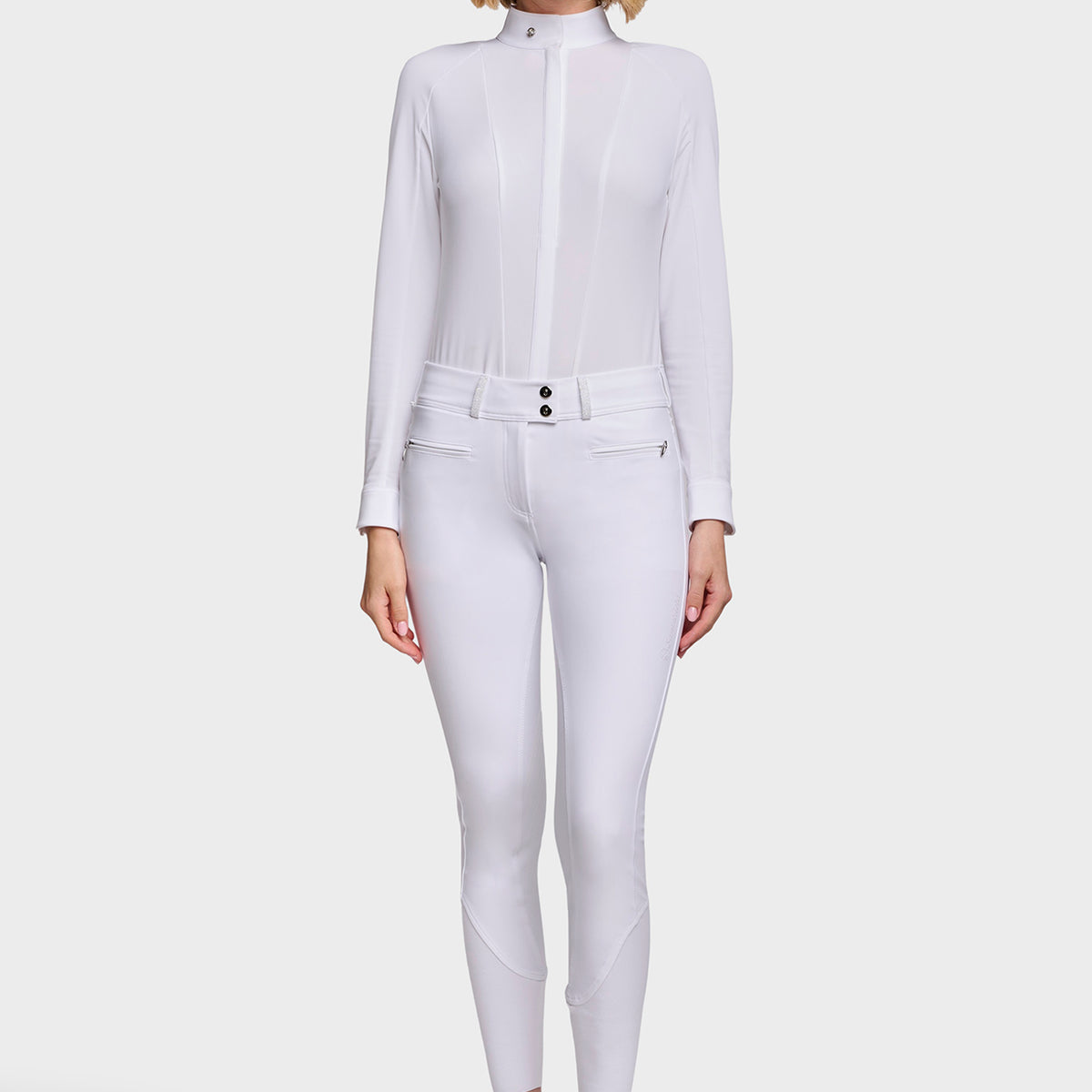 Samshield Breeches Knee Grip Women Chloe Crystal White
