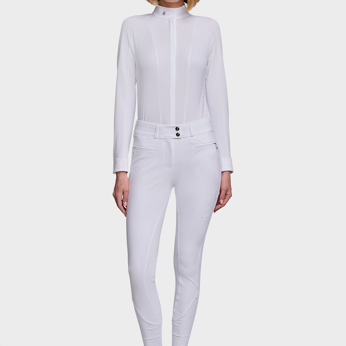 Samshield Breeches Full Grip Women Clara Floral White