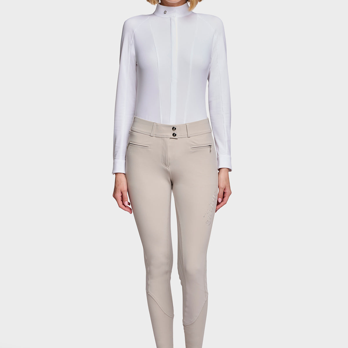 Samshield Breeches Knee Grip Women Clara Floral Beige
