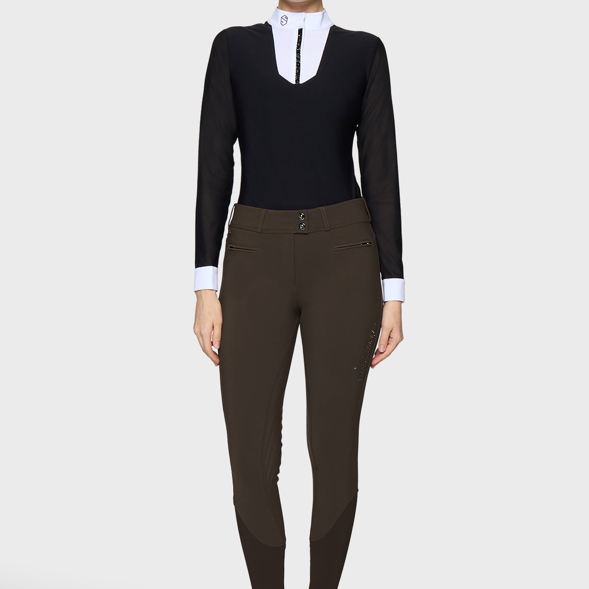Samshield Breeches Knee Grip Women Clara Floral Mocha