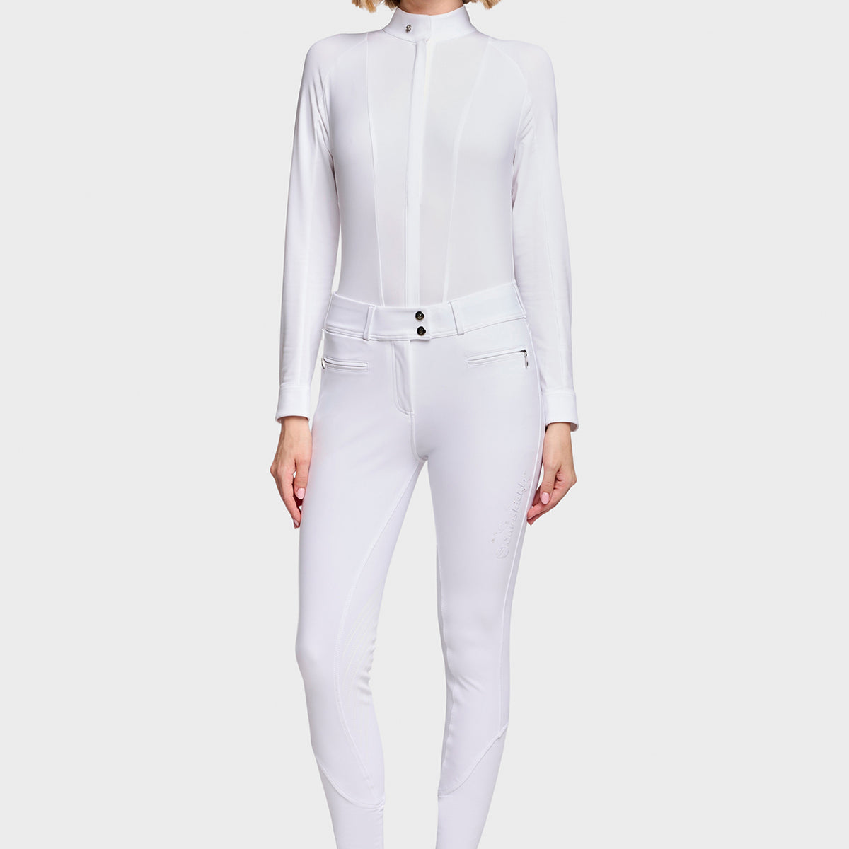 Samshield Breeches Knee Grip Women Clara Floral White