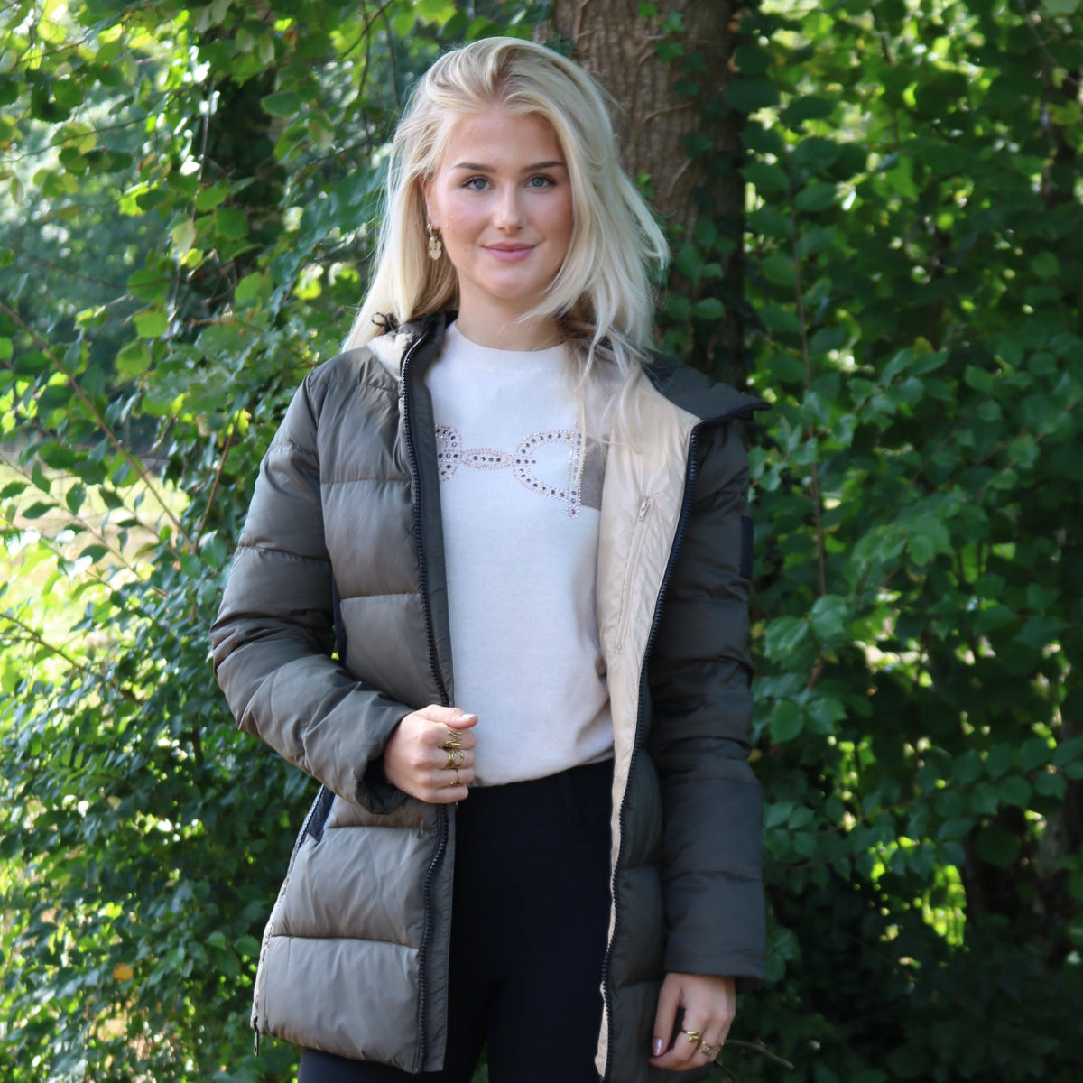 Vestrum padded jacket ladies Cordoba Dark Olive