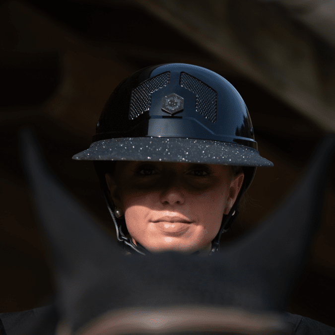 Flex-on Armet Helmet Visor Angel Long Glitter