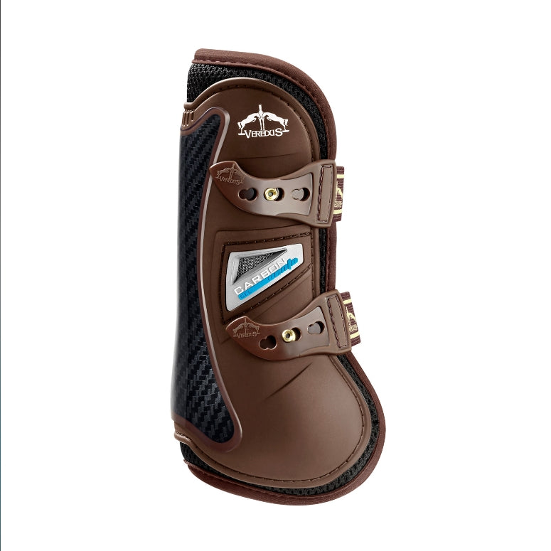 Veredus Peesbeschermers Carbon Gel Vento bruin Bruin Small