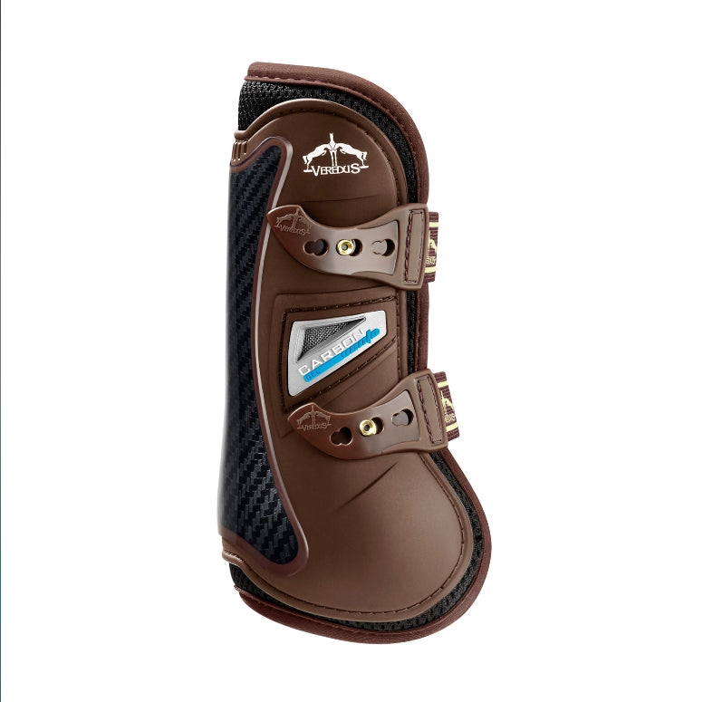 Veredus Peesbeschermers Carbon Gel Vento bruin Bruin Small