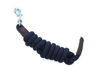 LJ Leathers Lead Rope 2.3m Navy