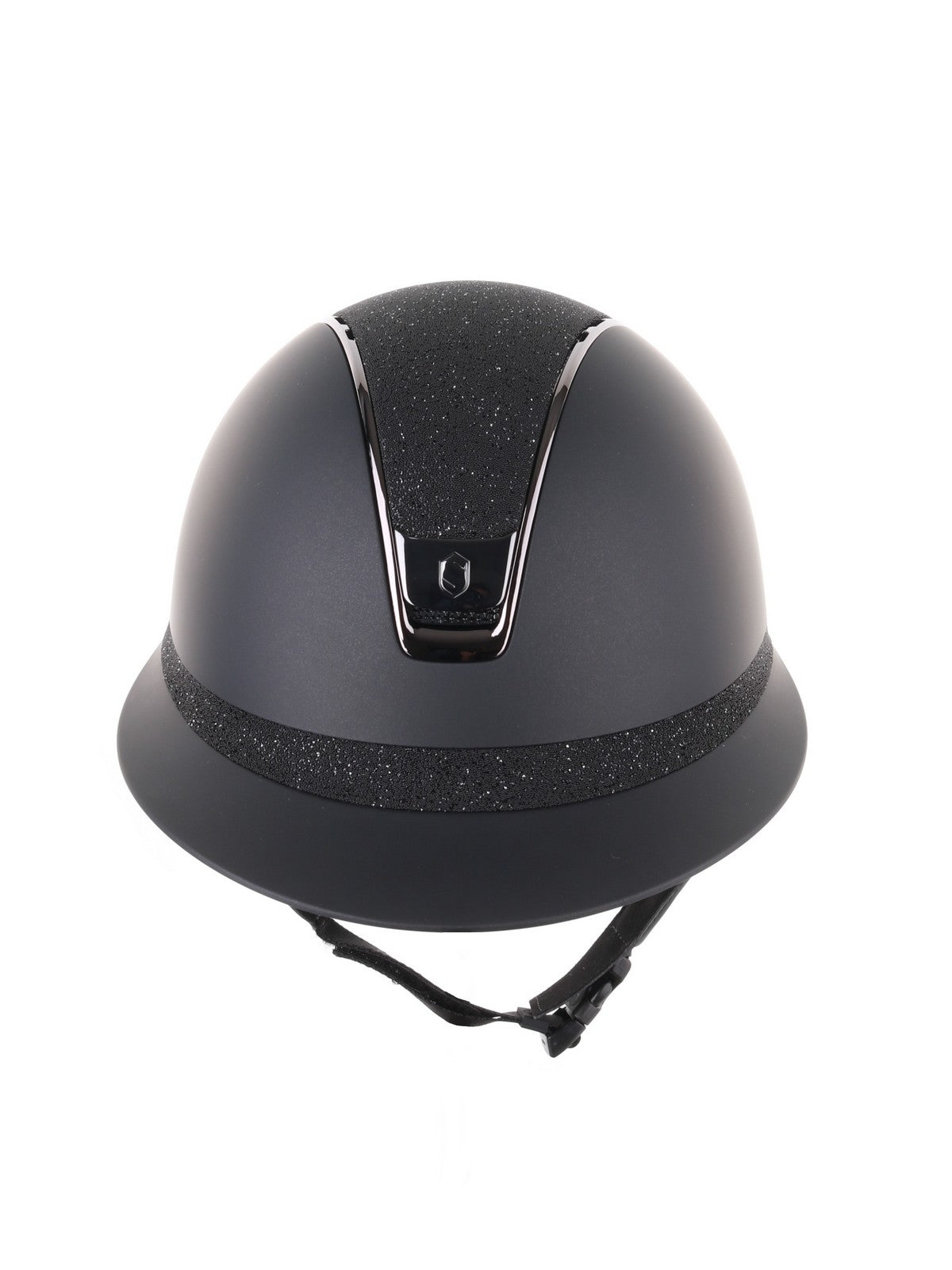 Samshield 2.0 Miss Shield shadowmatt riding helmet Crystal Fabric Black
