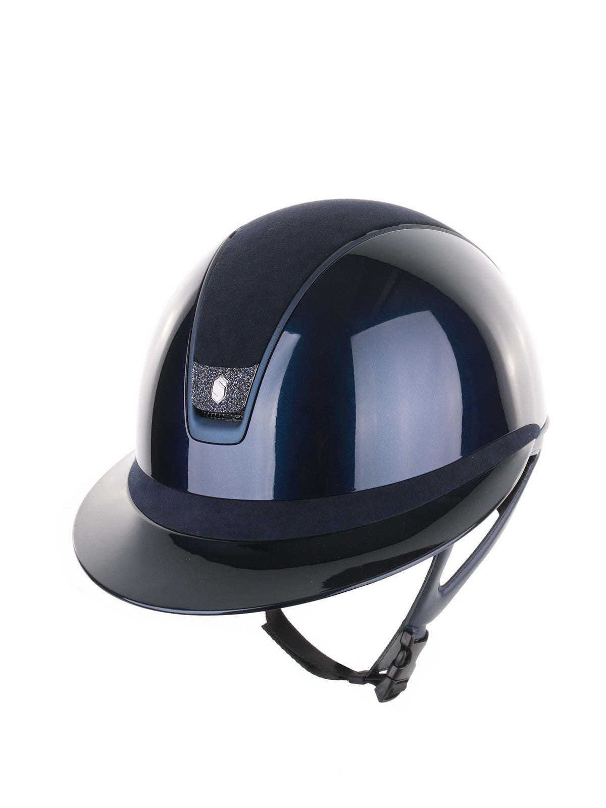 Samshield 2.0 Paardrijhelm Miss Shield Shadowglossy Navy Crystal Blazon Paradise Shine