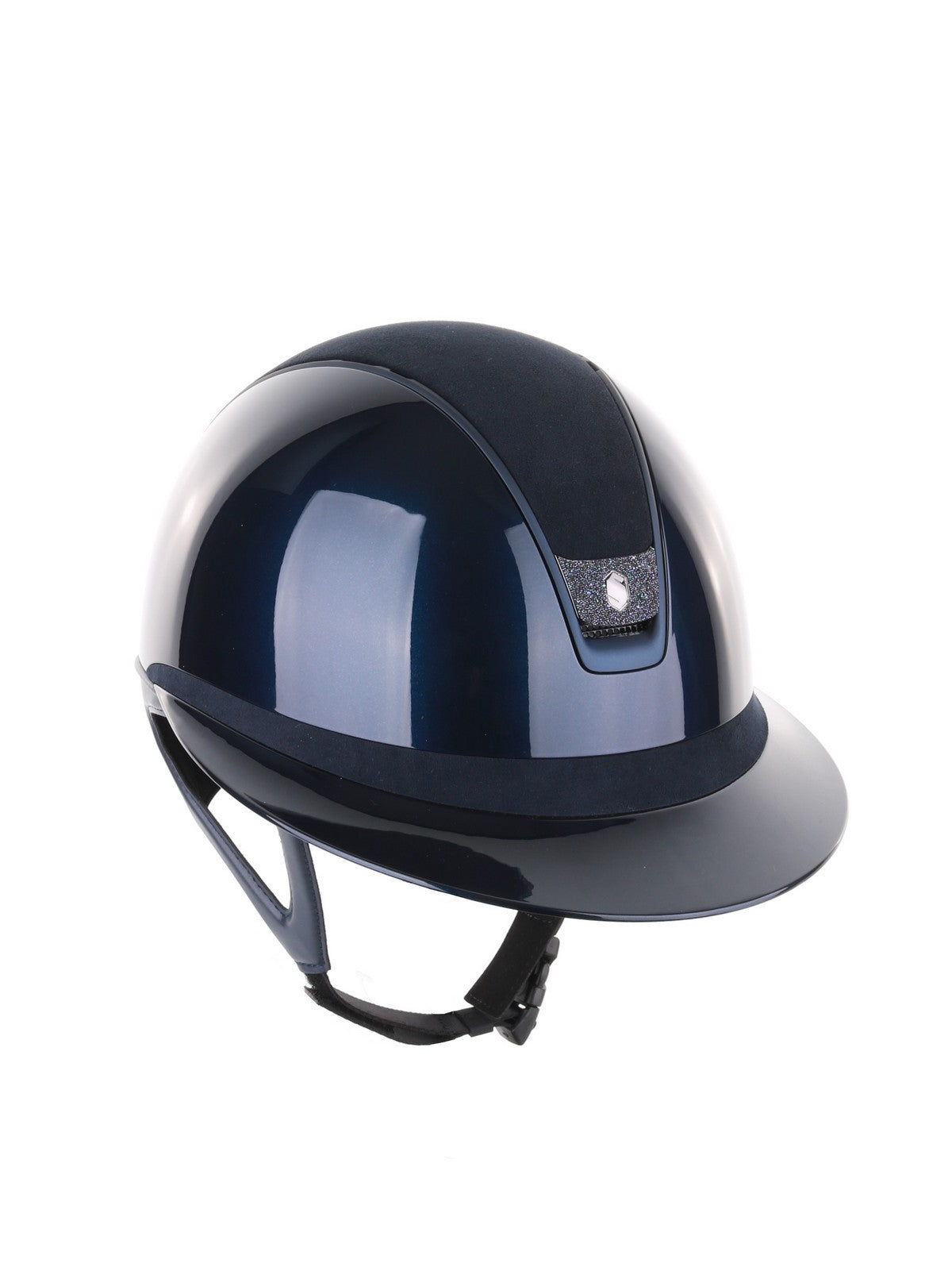 Samshield 2.0 Paardrijhelm Miss Shield Shadowglossy Navy Crystal Blazon Paradise Shine