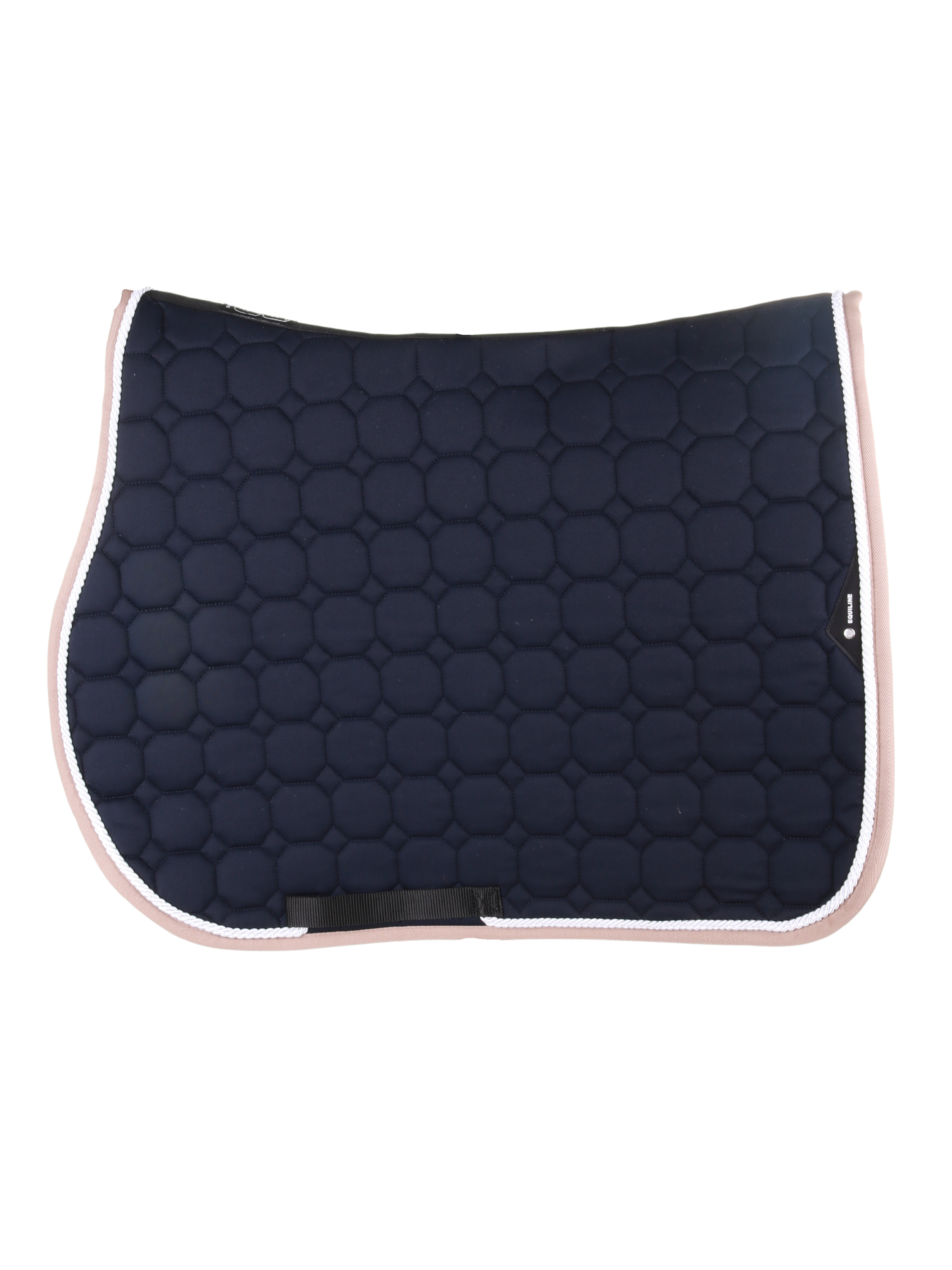 Equiline zadeldekje Octagon Navy-Beige