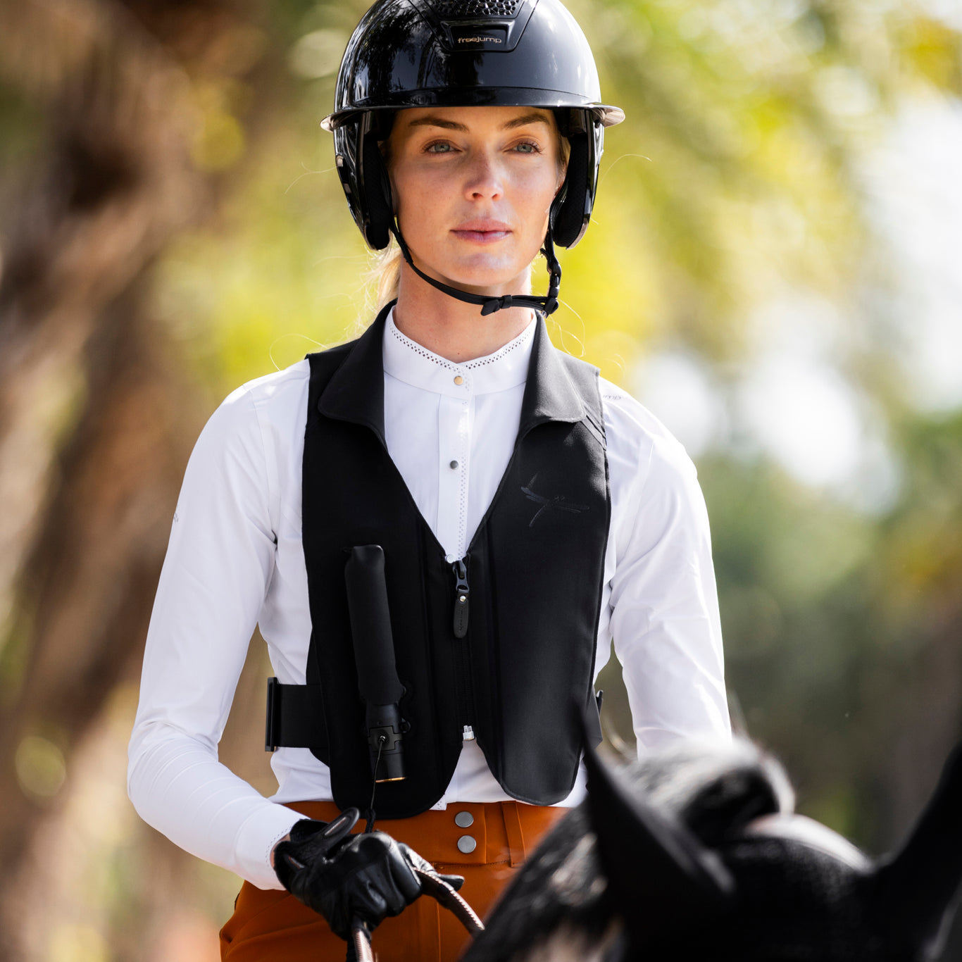 Freejump Plume Airbagvest Dames Zwart Zwart