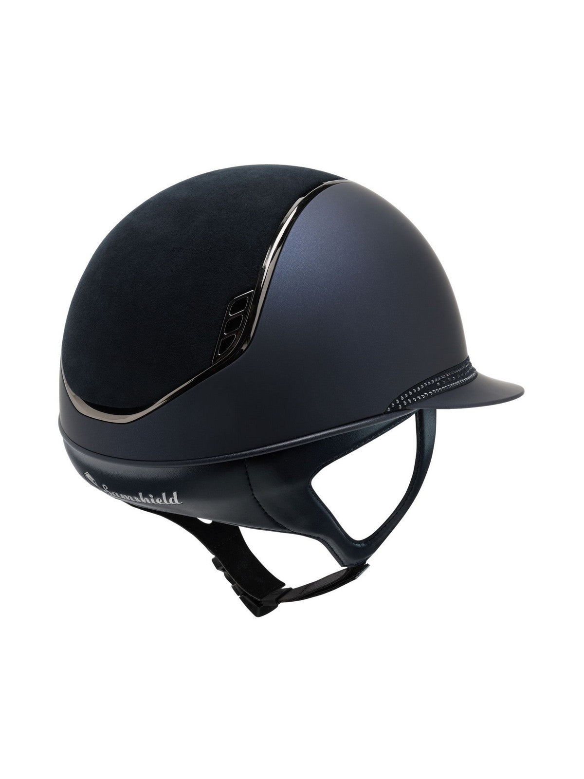 Samshield 2.0 Paardrijhelm Miss Shield Shadowmatt Tiara FB Zwart