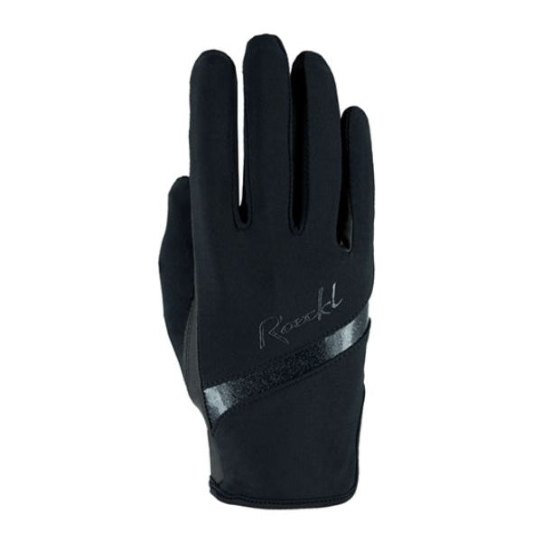 Roeckl paardrijhandschoenen Lorraine zwart Zwart