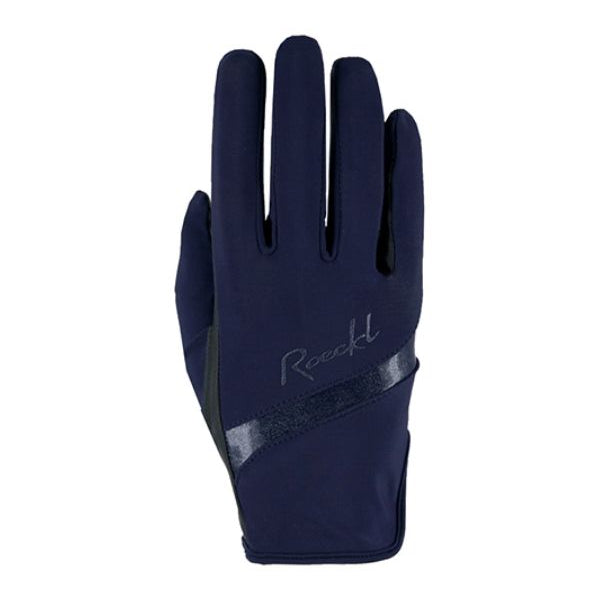 Roeckl paardrijhandschoenen Lorraine navy Donkerblauw