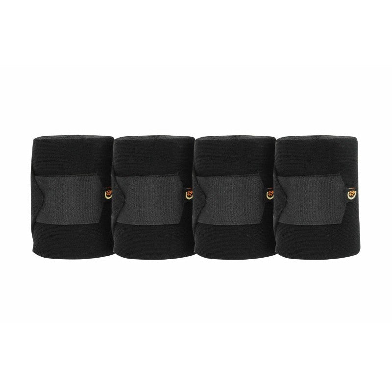 Kentucky horsewear wollen bandages stal en transport zwart Zwart