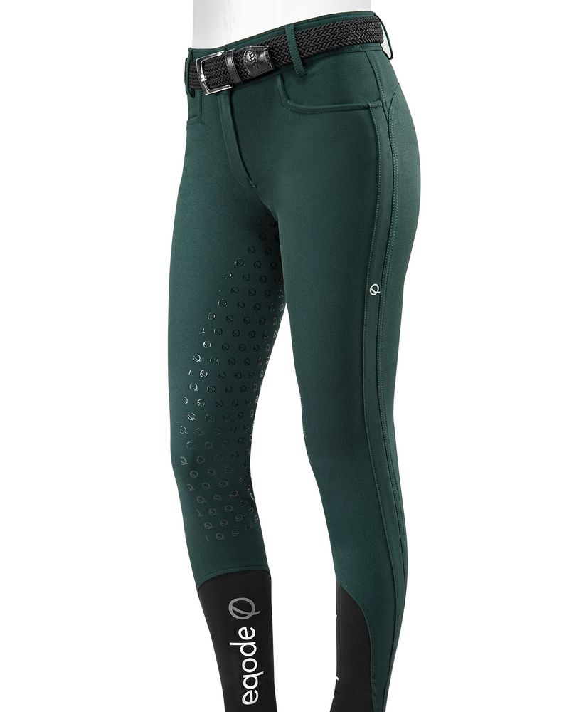 Eqode breeches ladies full-grip high waist green
