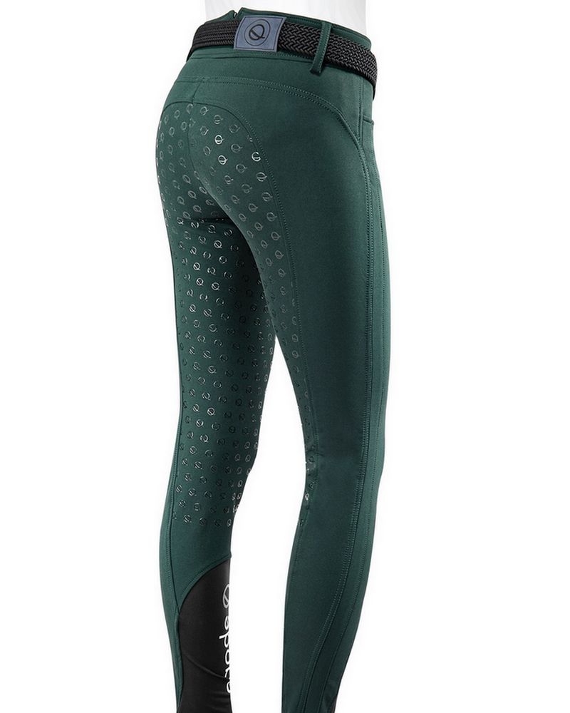Eqode breeches ladies full-grip high waist green
