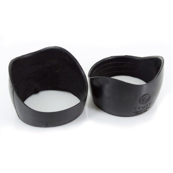 One Equestrian rubber hoefbalbeschermers Zwart