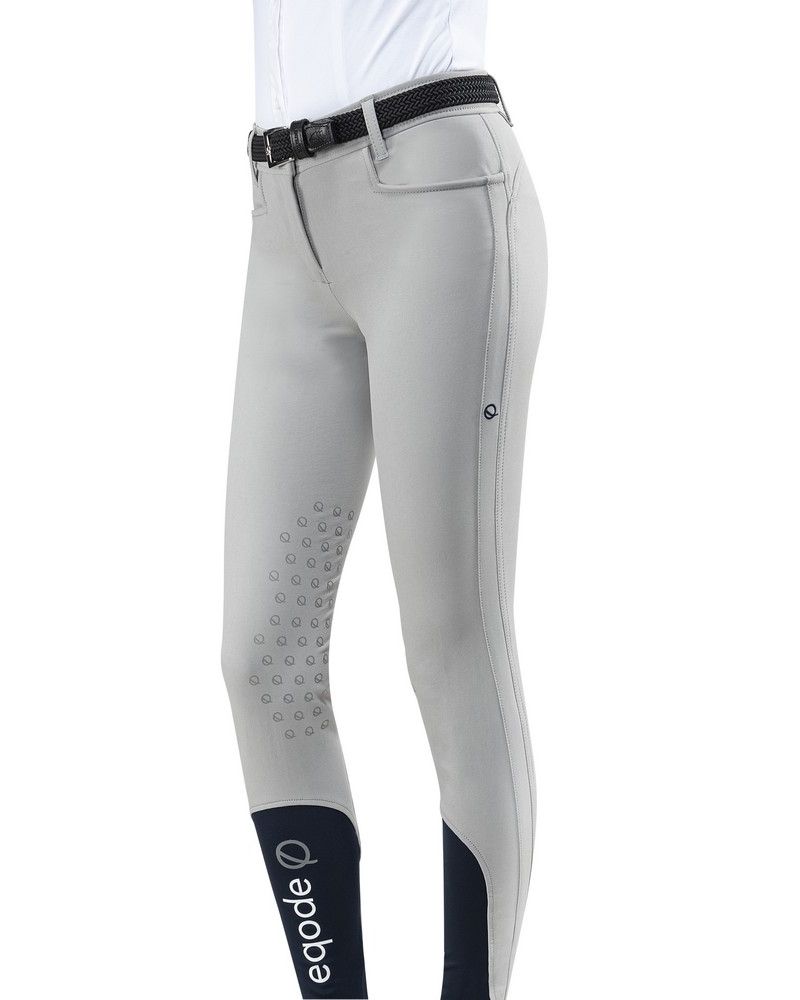 Eqode breeches ladies knee-grip Delma light grey