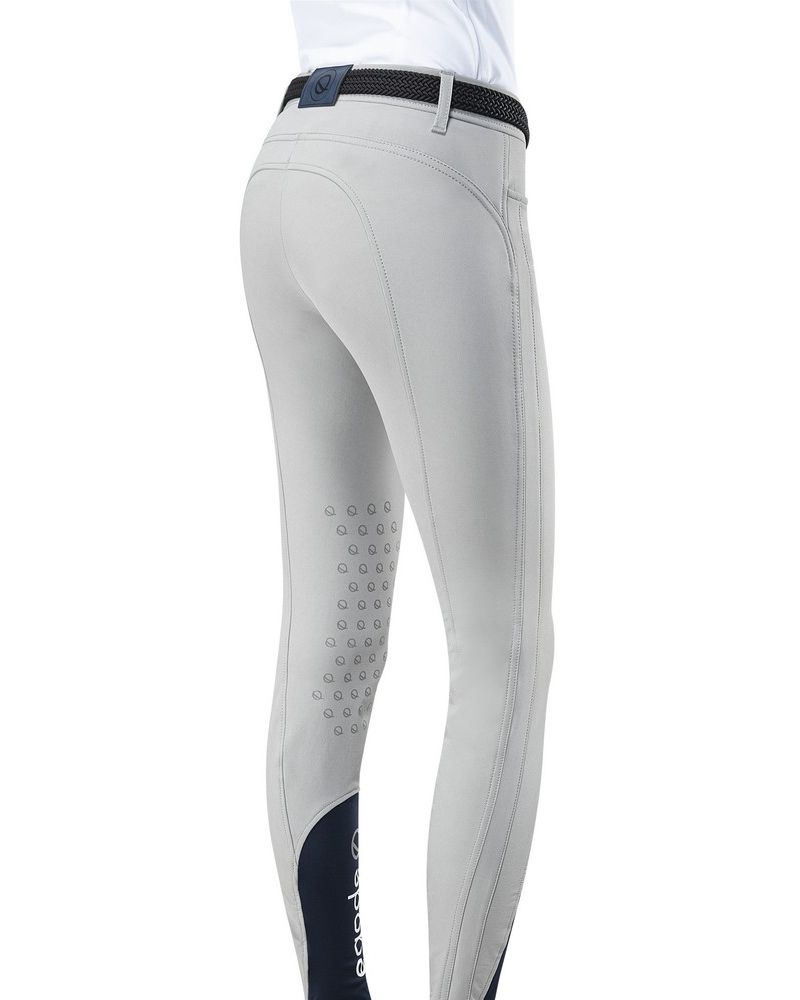 Eqode breeches ladies knee-grip Delma light grey
