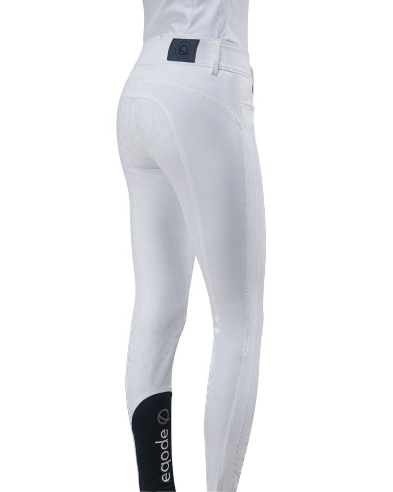 Eqode breeches ladies full-grip high waist Darcey white