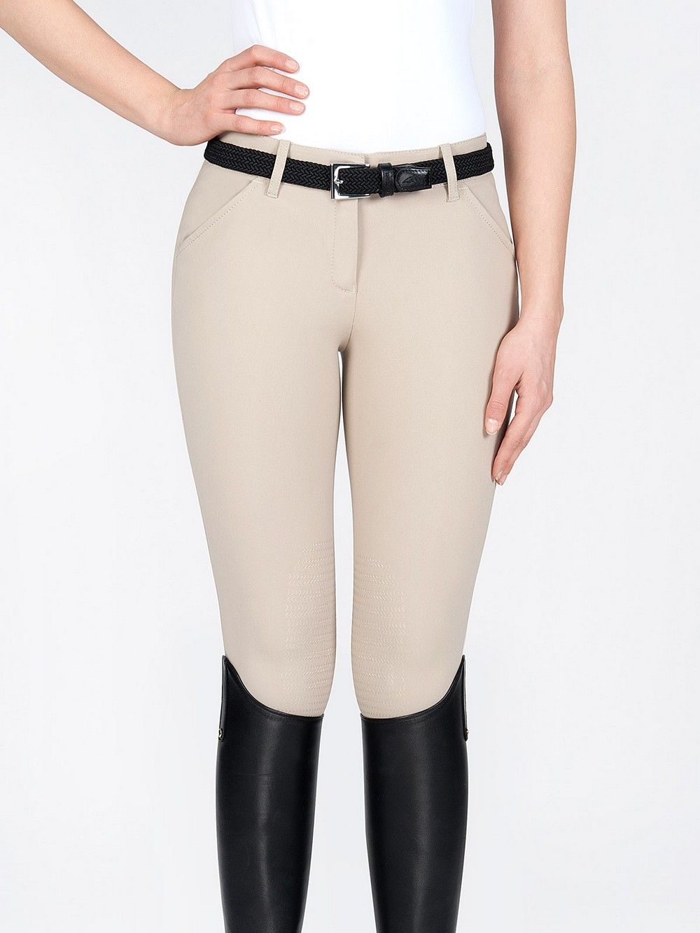 Equiline riding breeches knee grip Bice Beige – Horse Riders Classics