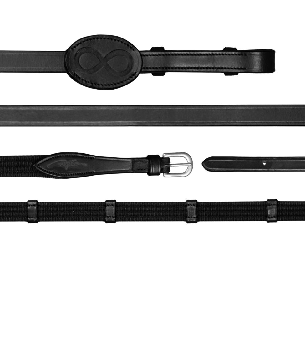 Dyon La Cense Collection webreins 16mm Black