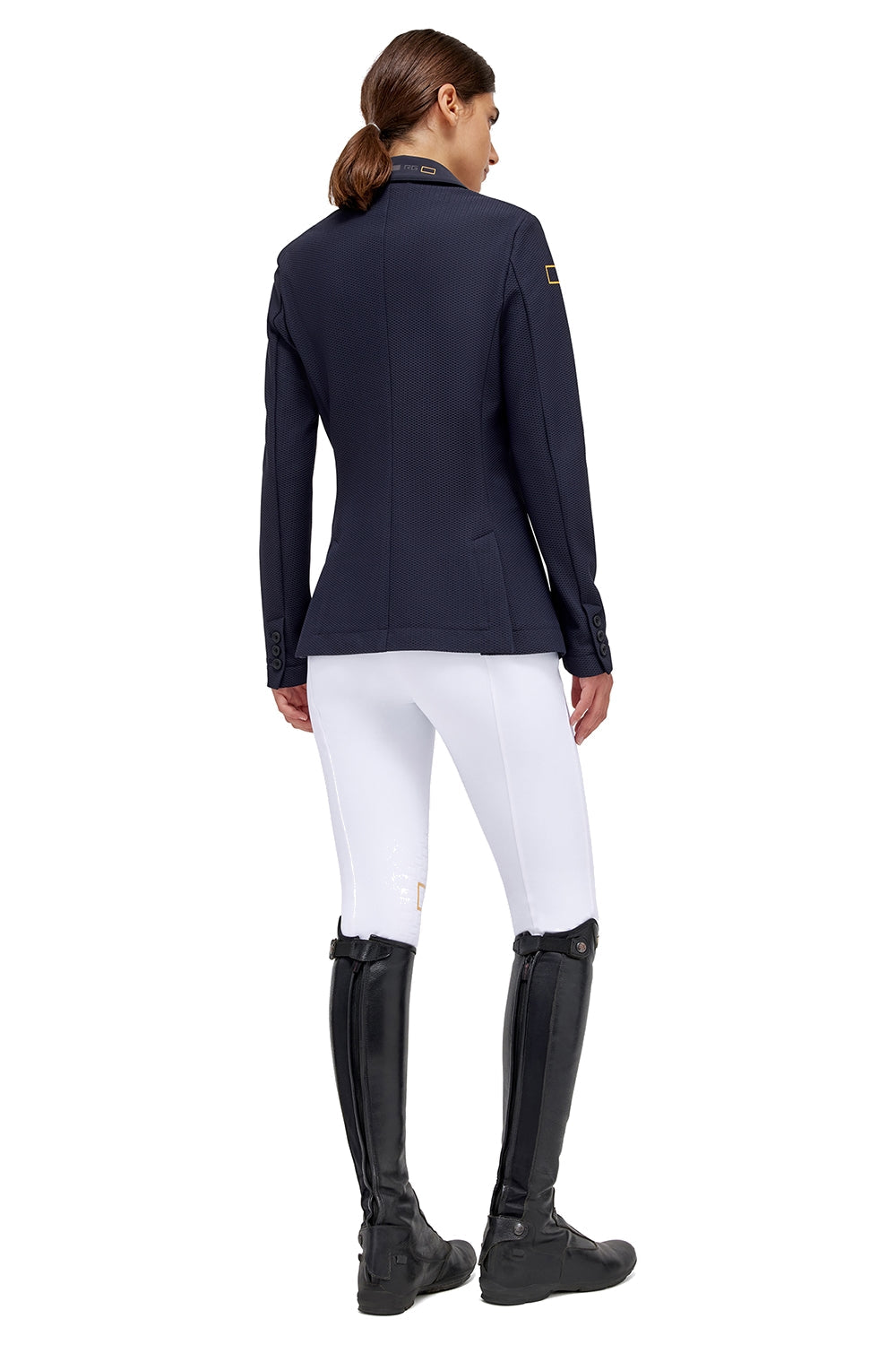 RG Riding Jacket Jersey and Mesh Ladies Navy