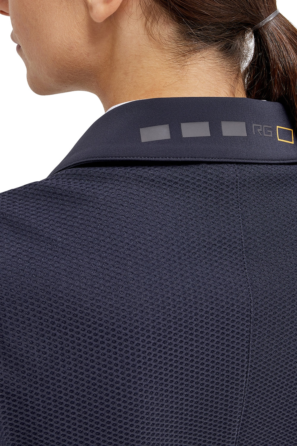 RG Riding Jacket Jersey and Mesh Ladies Navy