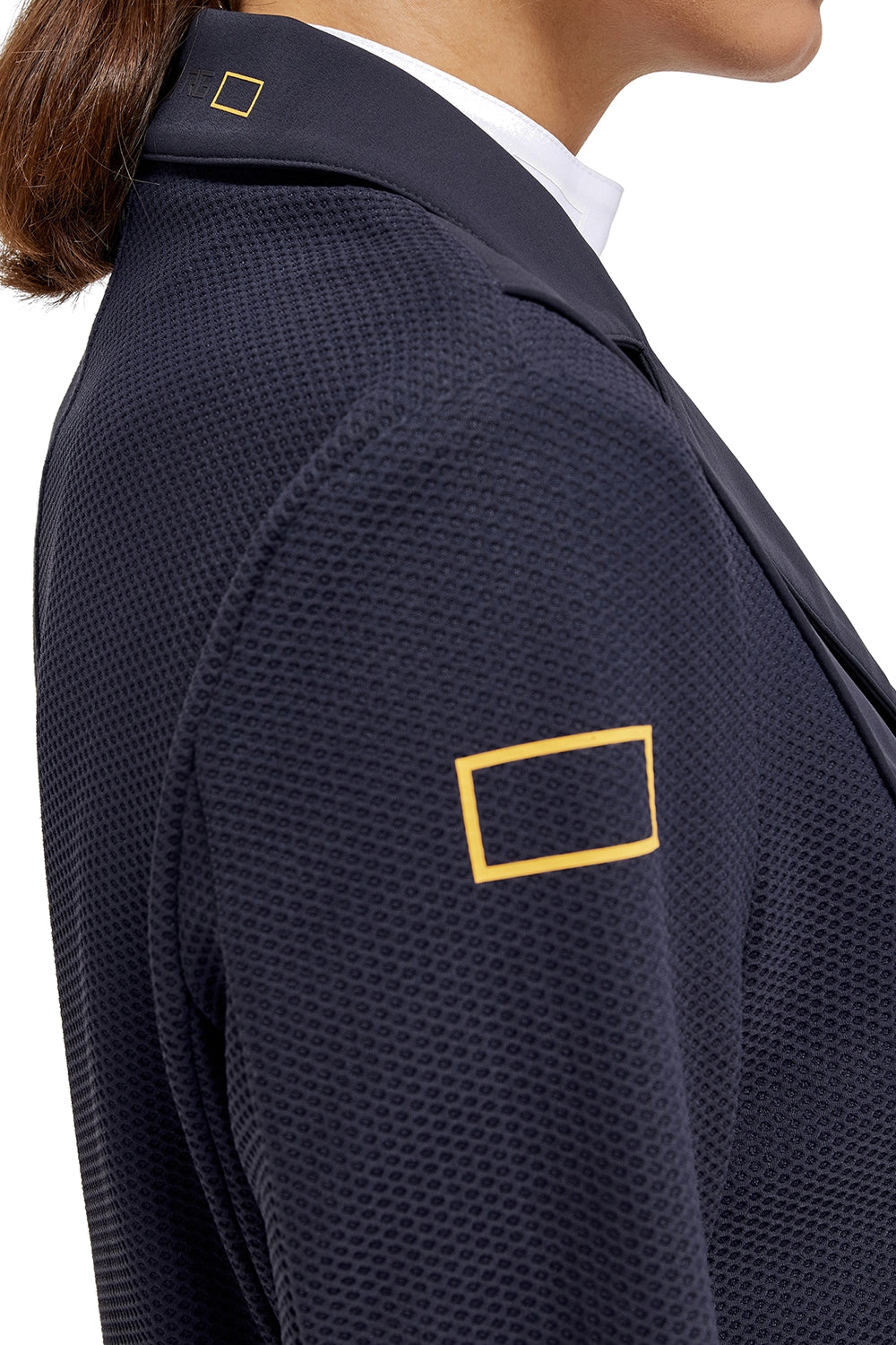RG Riding Jacket Jersey and Mesh Ladies Navy