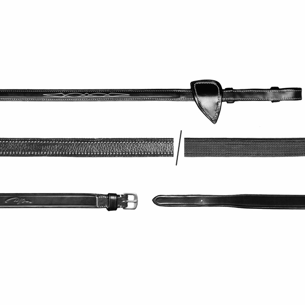 Dyon US Collection Hunter reins 1/2'' 13mm Black