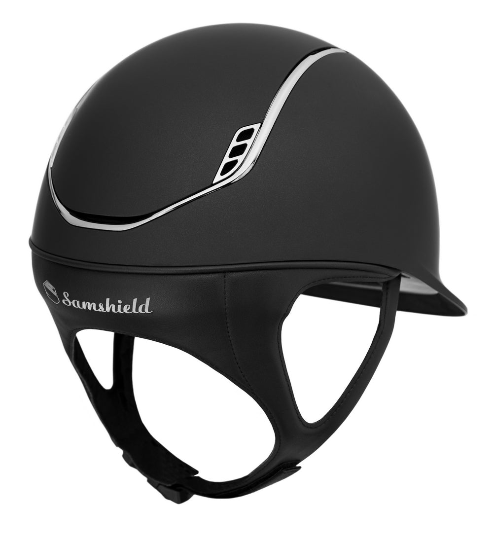 Samshield 2.0 Shadowmatt Standard Riding Helmet Black