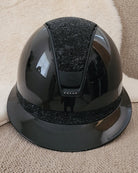 Samshield 2.0 Paardrijhelm Miss Shield Shadowglossy Ultra Fine Rock 5 x Swat Zwart