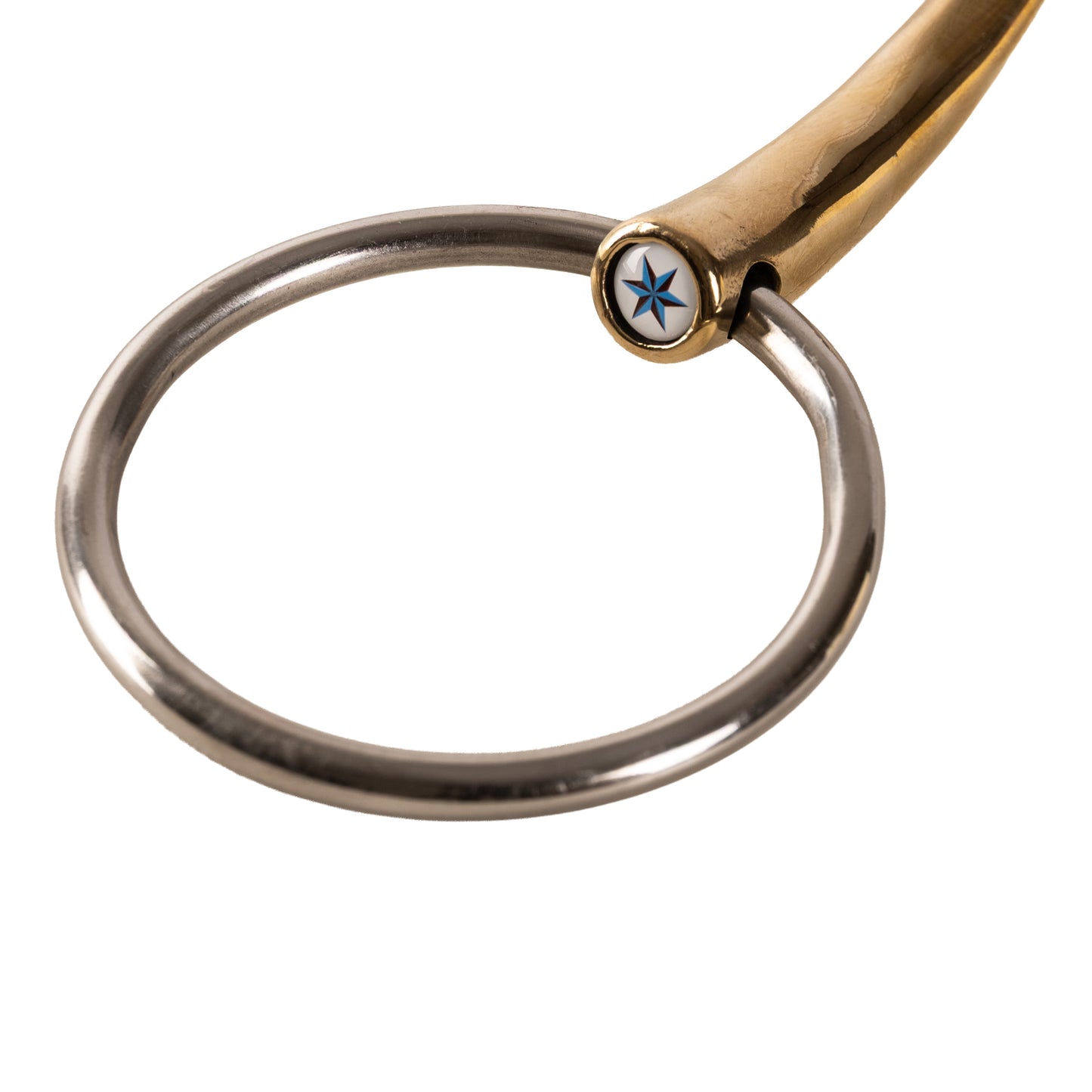 Velari Loose Ring Snaffle Double Jointed Sweet Copper 14 mm