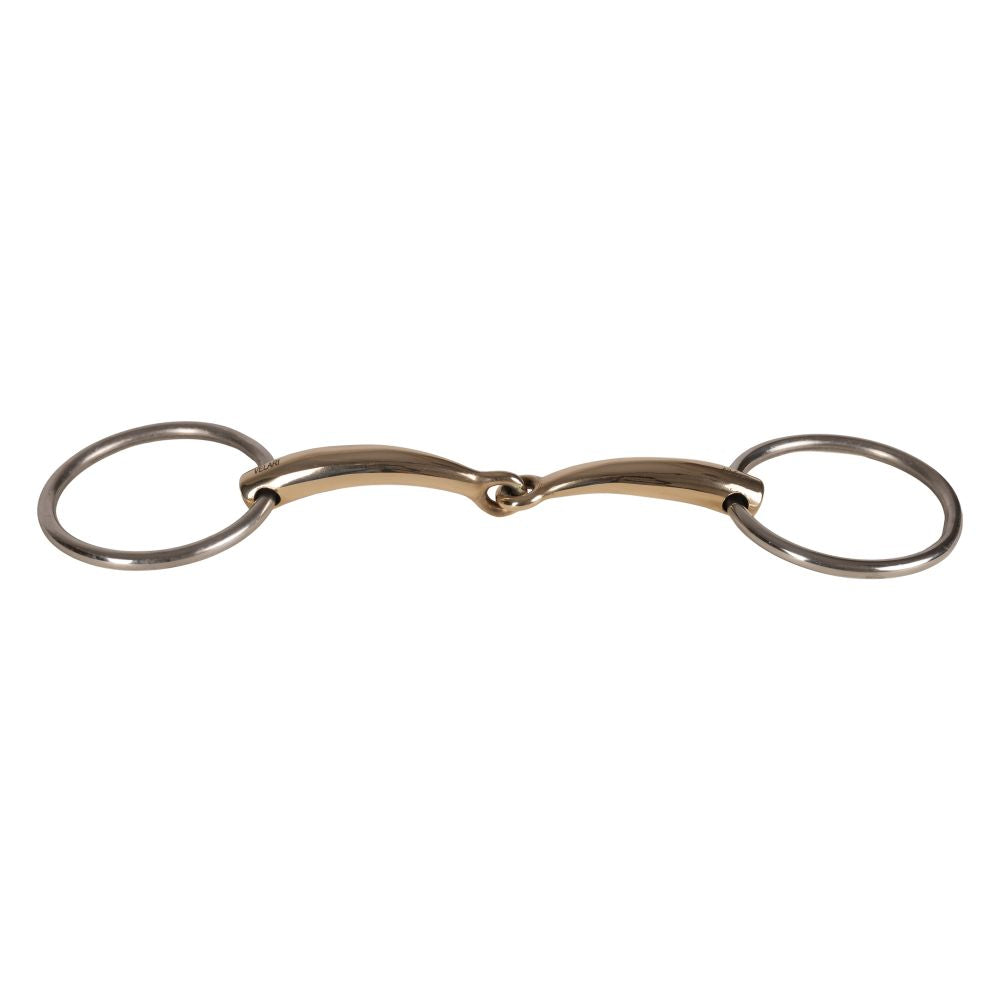 Velari Loose Ring Snaffle Single Jointed Sweet Copper 16 mm