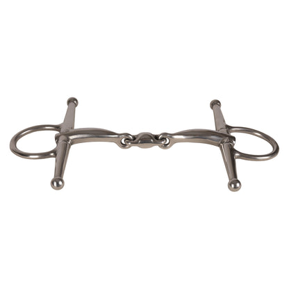 Velari Full Cheek Snaffle Double Jointed Stainless Steel 16 mm