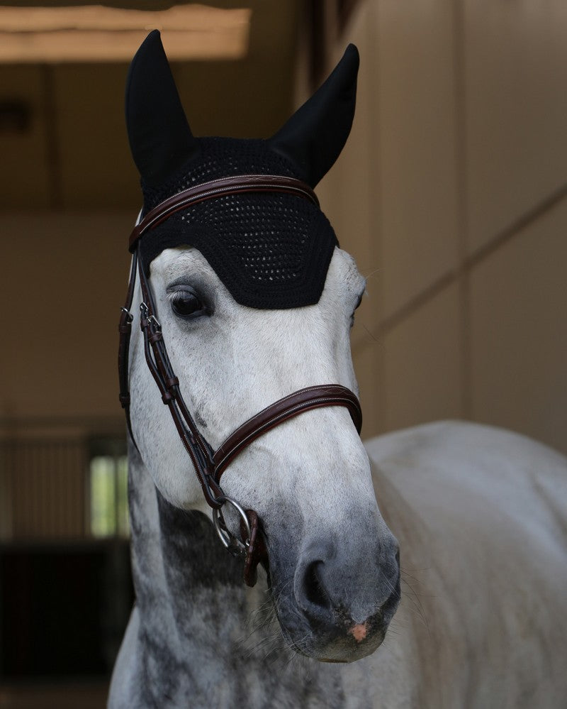 Kentucky Horsewear Vliegenmuts Wellington Zwart